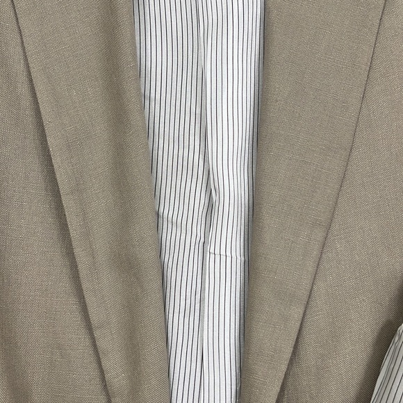 Zara fully lined linen blazer. XS - Picture 4 of 5